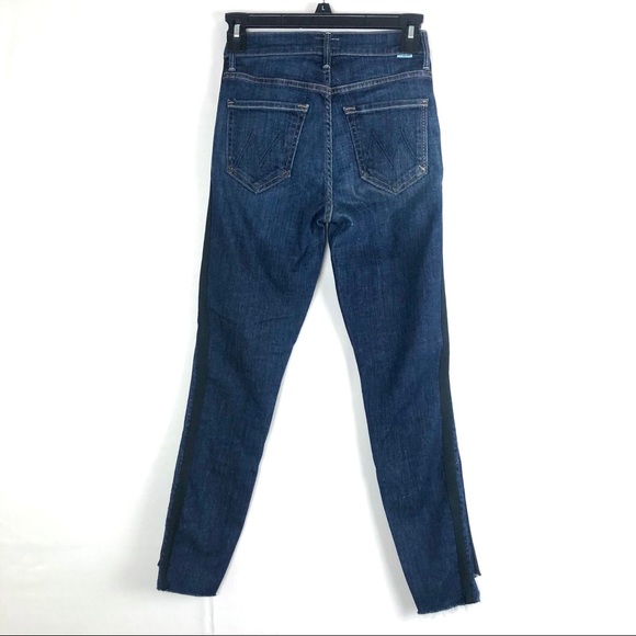 MOTHER Stunner Zip Ankle Step Fray Jeans - Picture 8 of 16